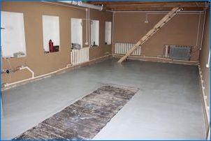 Kuidas valada betoonpõranda garaažis?