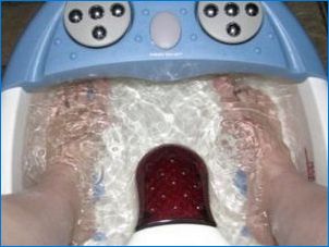 Hüdromassaaž jalgade vannid: valik ja operatsiooni funktsioonid